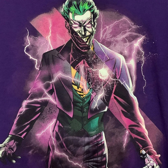 🤑Purple Graphic T-Shirt - Picture 2 of 3